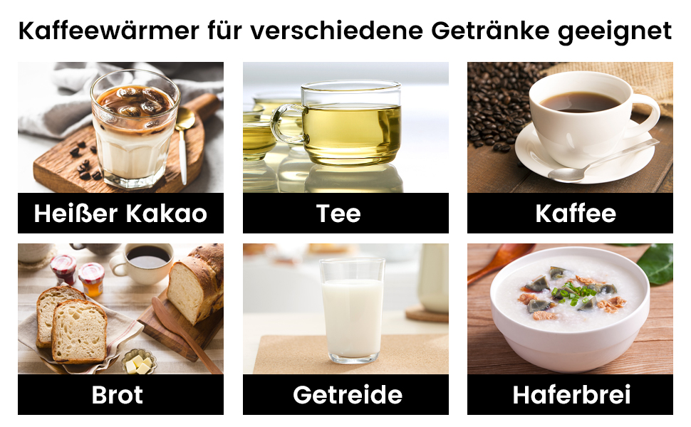 Chauffe-tasse pour toutes vos boissons