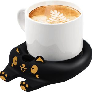 Chauffe-Tasse Électrique Intelligent avec 3 Réglages de Température et Arrêt Automatique