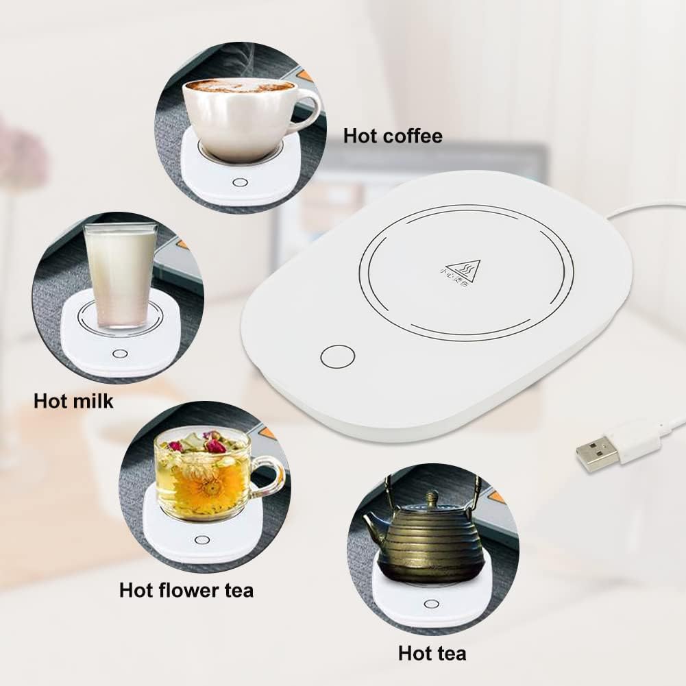 Chauffe-Tasse Électrique USB TUKNN – Idéal pour Café, Thé et Lait en Hiver – Image 4