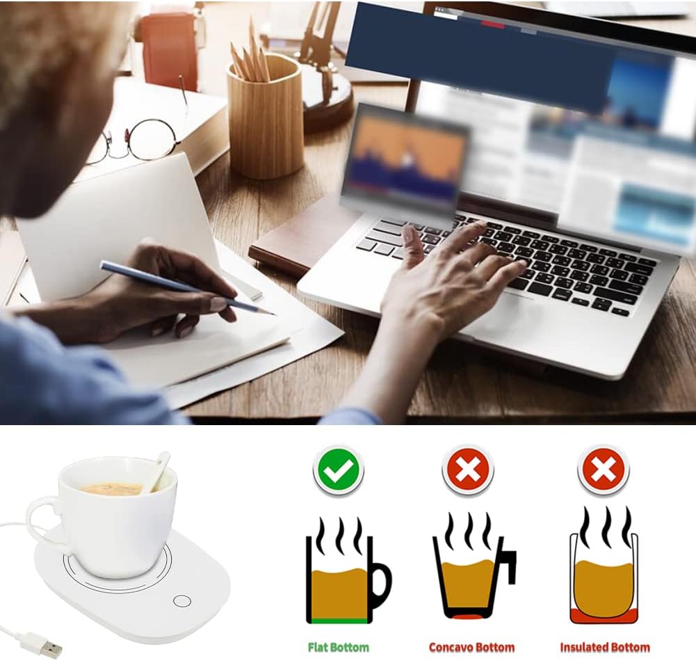 Chauffe-Tasse Électrique USB TUKNN – Idéal pour Café, Thé et Lait en Hiver – Image 3