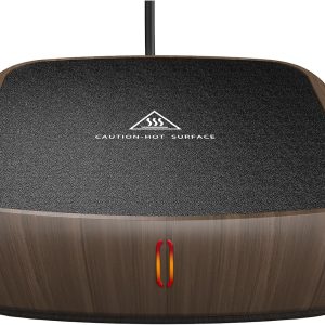 Chauffe-Tasse Électrique MQFORU - 3 Températures, Arrêt Automatique 6H pour Café, Thé et Bougies