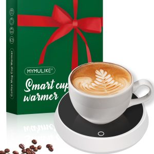 Chauffe-tasse électrique avec 3 températures et arrêt automatique.