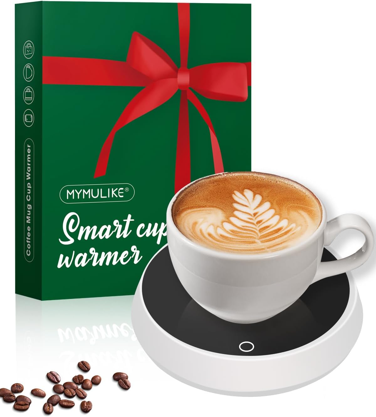 Chauffe-tasse électrique avec 3 températures et arrêt automatique.