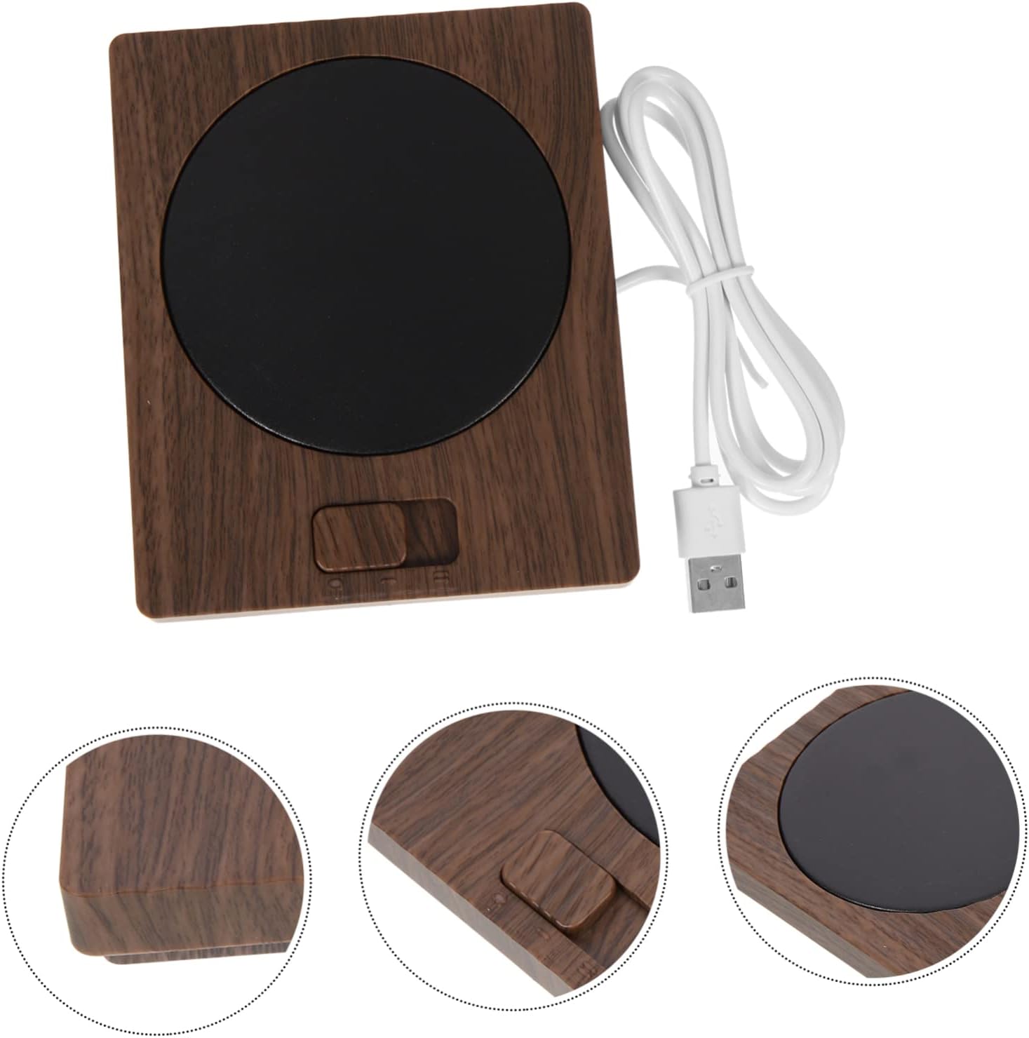 MUG THERMOSTATIQUE USB MAGICLULU - 2 Pièces Chauffe-Tasse Pour Bureau – Image 5