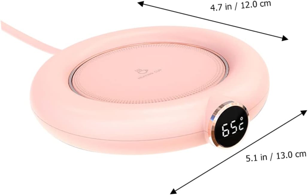 Chauffe-Tasse USB OKUMEYR - Plaque Isolante Rose pour Boissons – Image 3