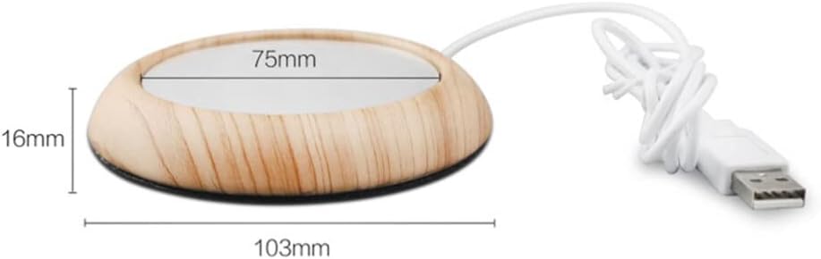 Chauffe-tasse USB pour bureau - Mug chauffant et dessous de verre chaud – Image 4