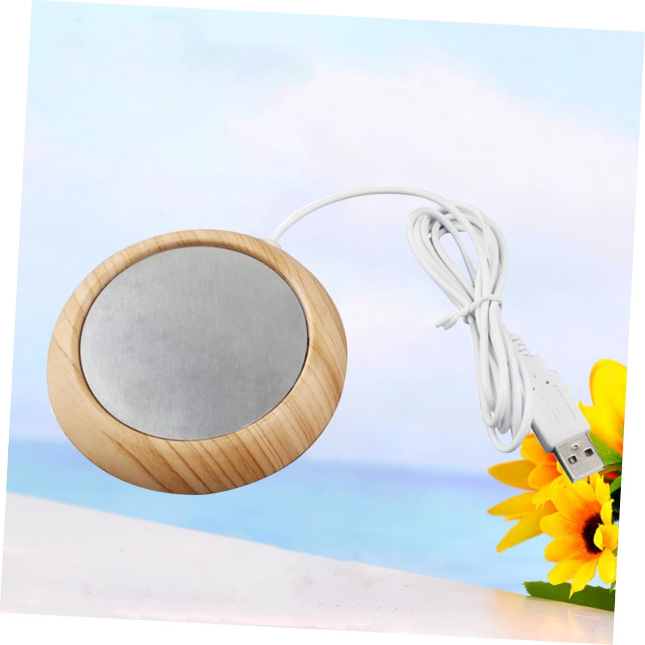 Tasse Chauffante USB - 2 Pièces pour Bureau et Café – Image 2