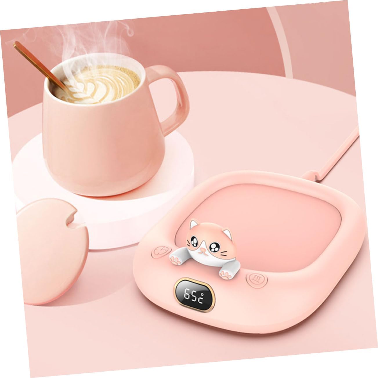 TOPBATHY Plateau Chauffant USB Réutilisable pour Mug - Chauffage Constant – Image 6