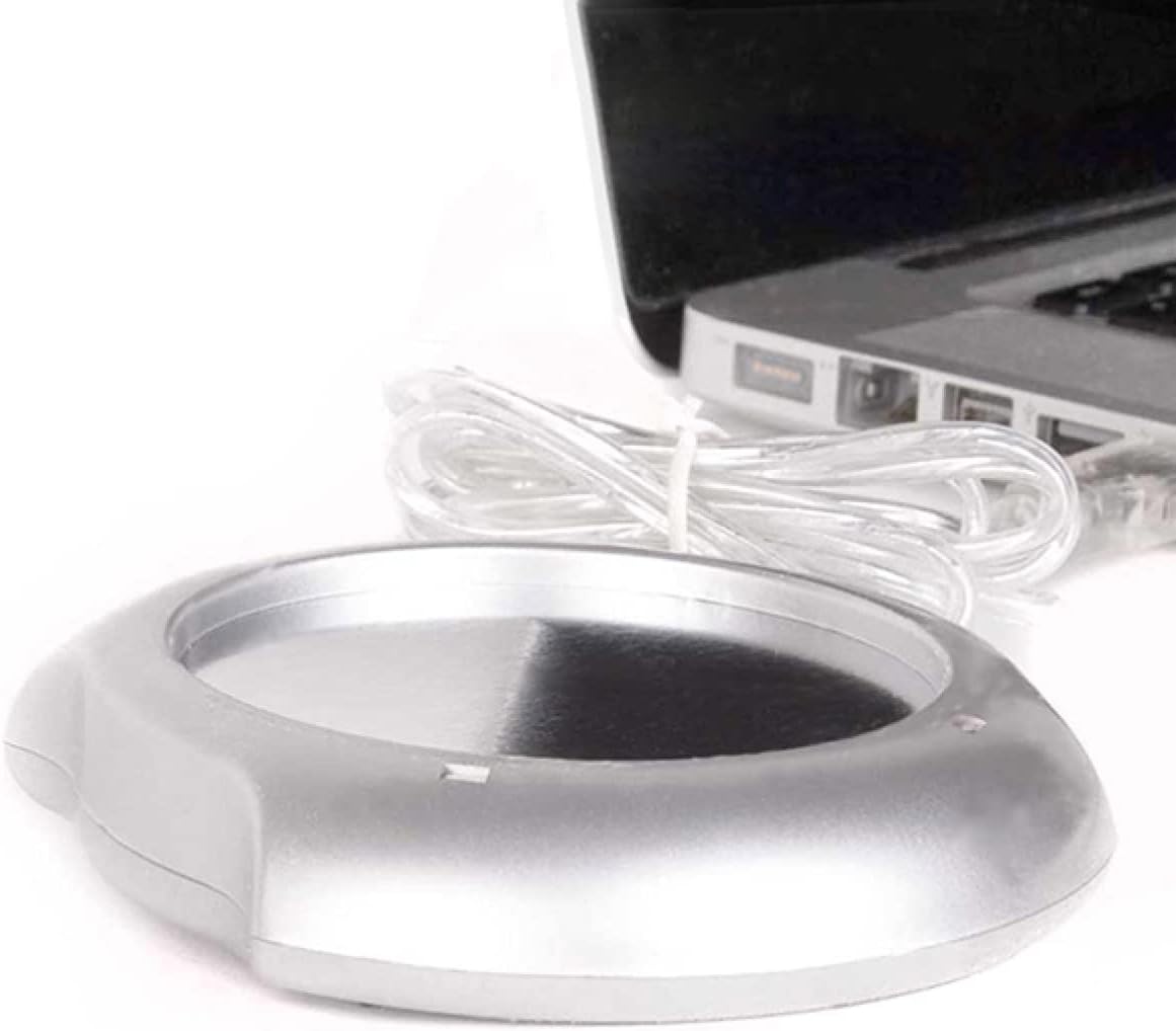 Chauffe-Tasse USB 4 Ports Silver avec Hub USB – Image 4