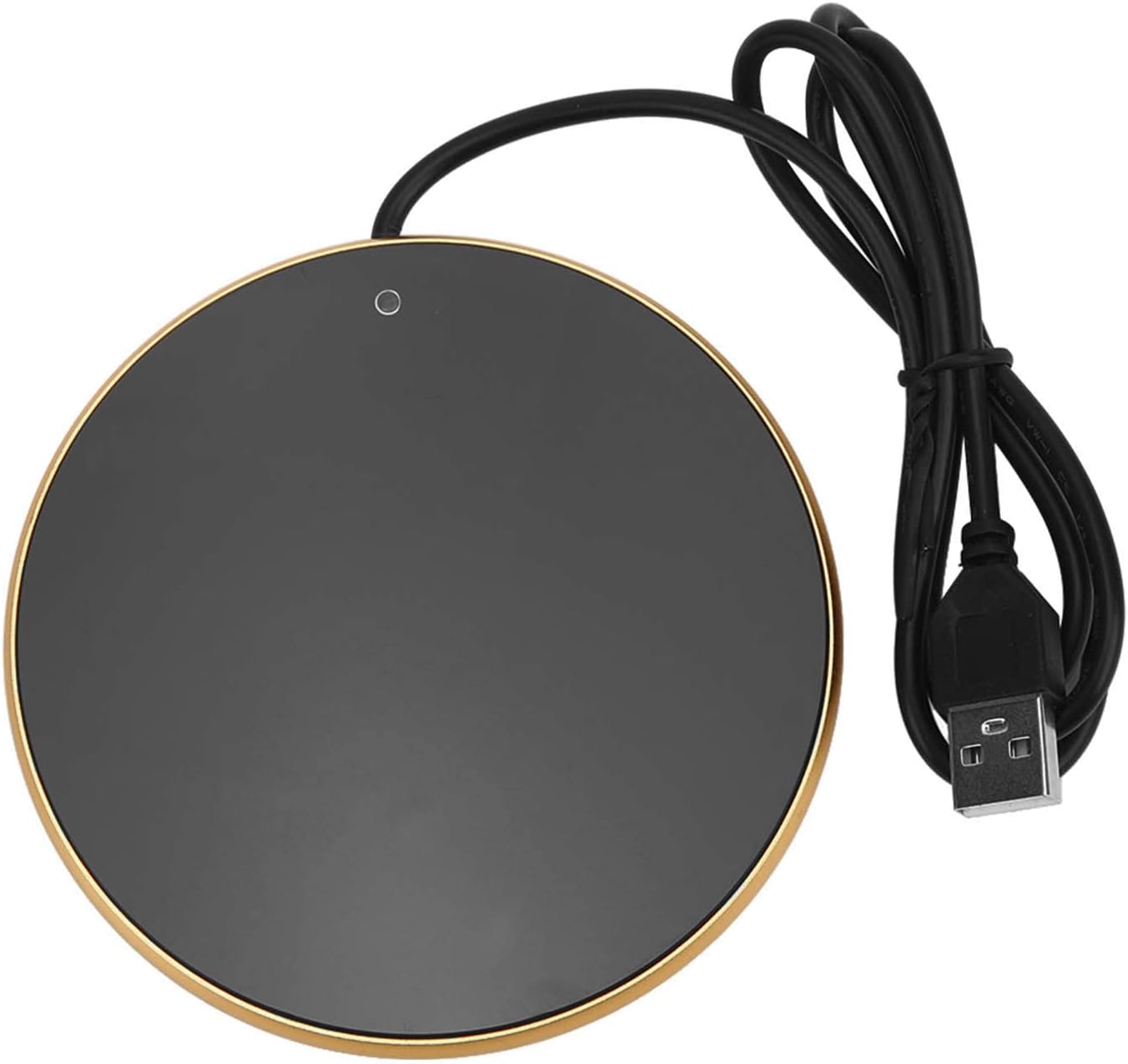 Chauffe-tasse USB intelligent avec interrupteur tactile - Ø 10,3 cm (doré) – Image 9