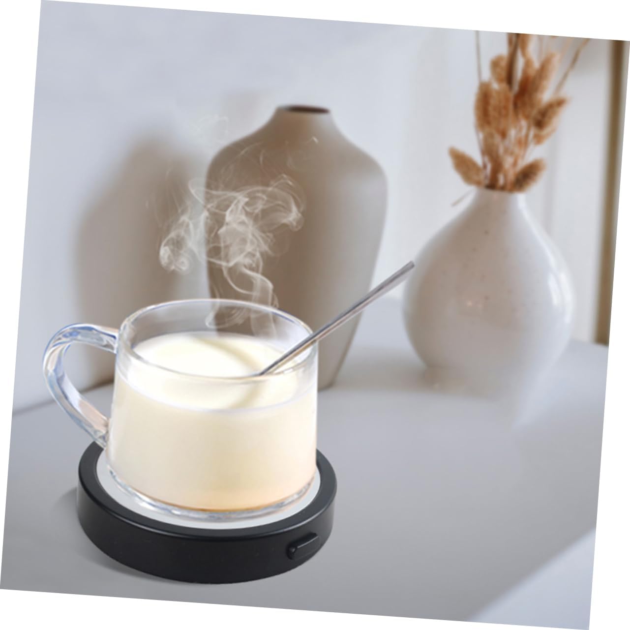 Coussin Chauffant USB pour Tasses et Biberons - Thermostatique Noir – Image 4