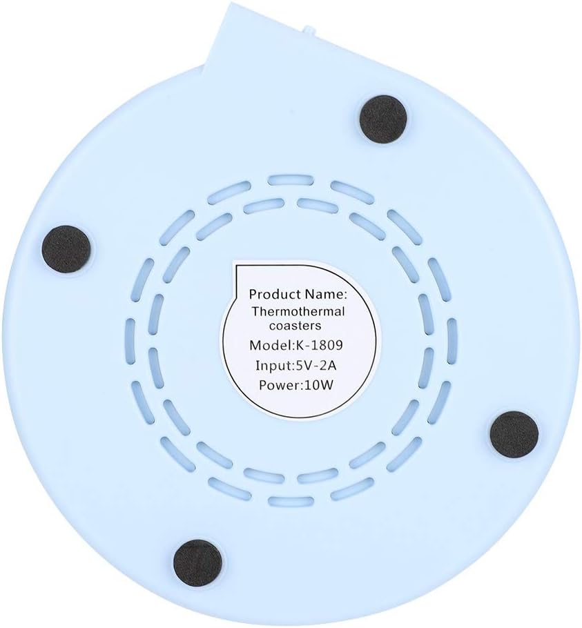 Chauffe Tasse USB 55 ℃ pour Café - Bureau et Maison (Bleu) – Image 6