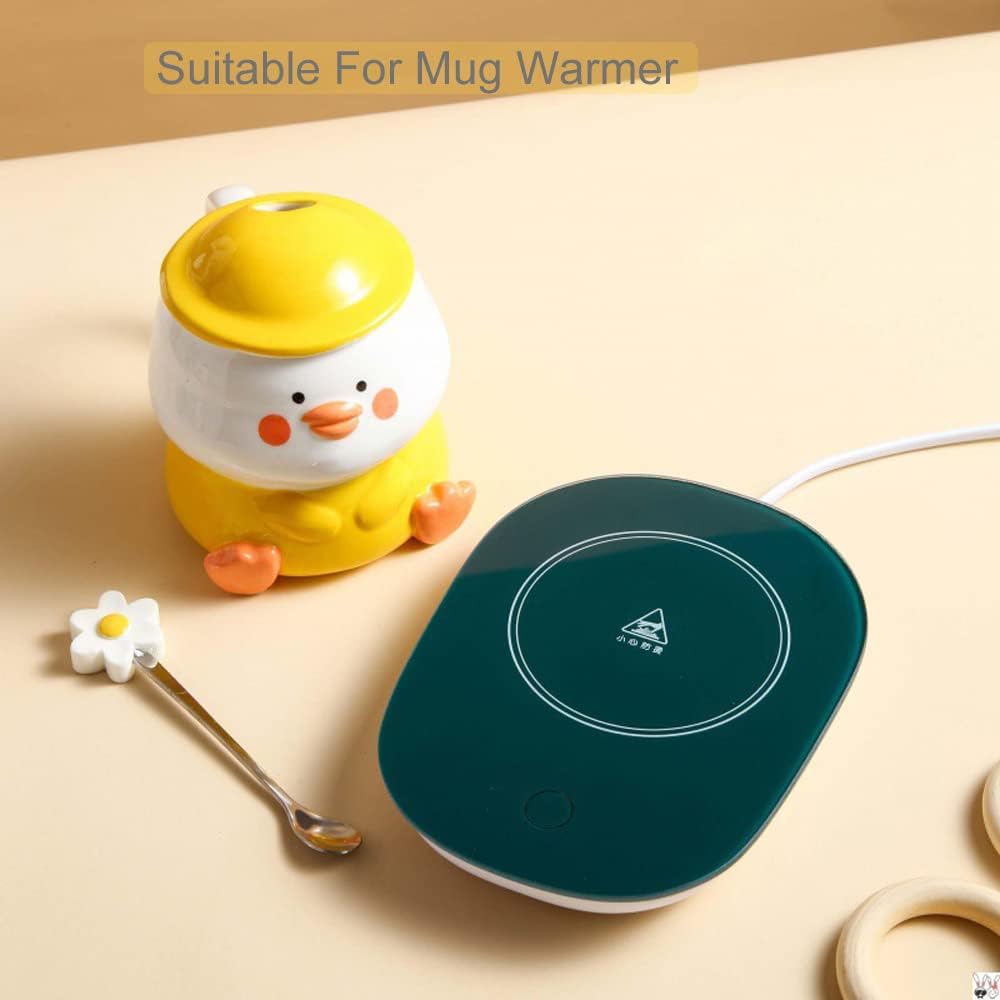 Tasse à café canard 3D en céramique avec couvercle et cuillère fleurs - Cadeau idéal pour Noël et anniversaires – Image 3