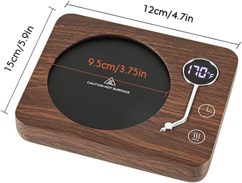 Mug Chauffant Électrique 30W avec 3 Températures et Arrêt Automatique pour Café, Thé et Chocolat Au Lait. – Image 7