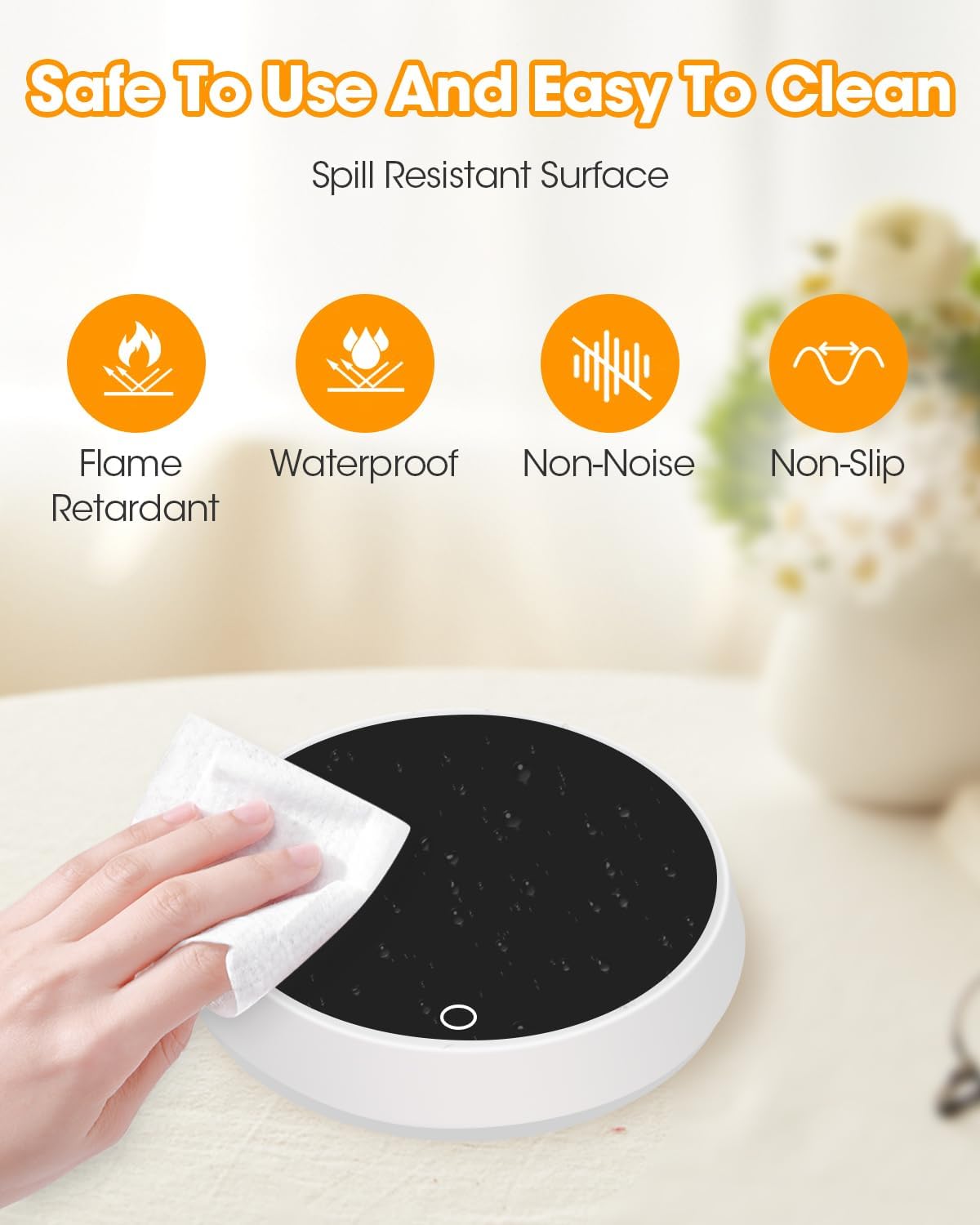 Chauffe-tasse électrique avec 3 températures et arrêt automatique. – Image 6