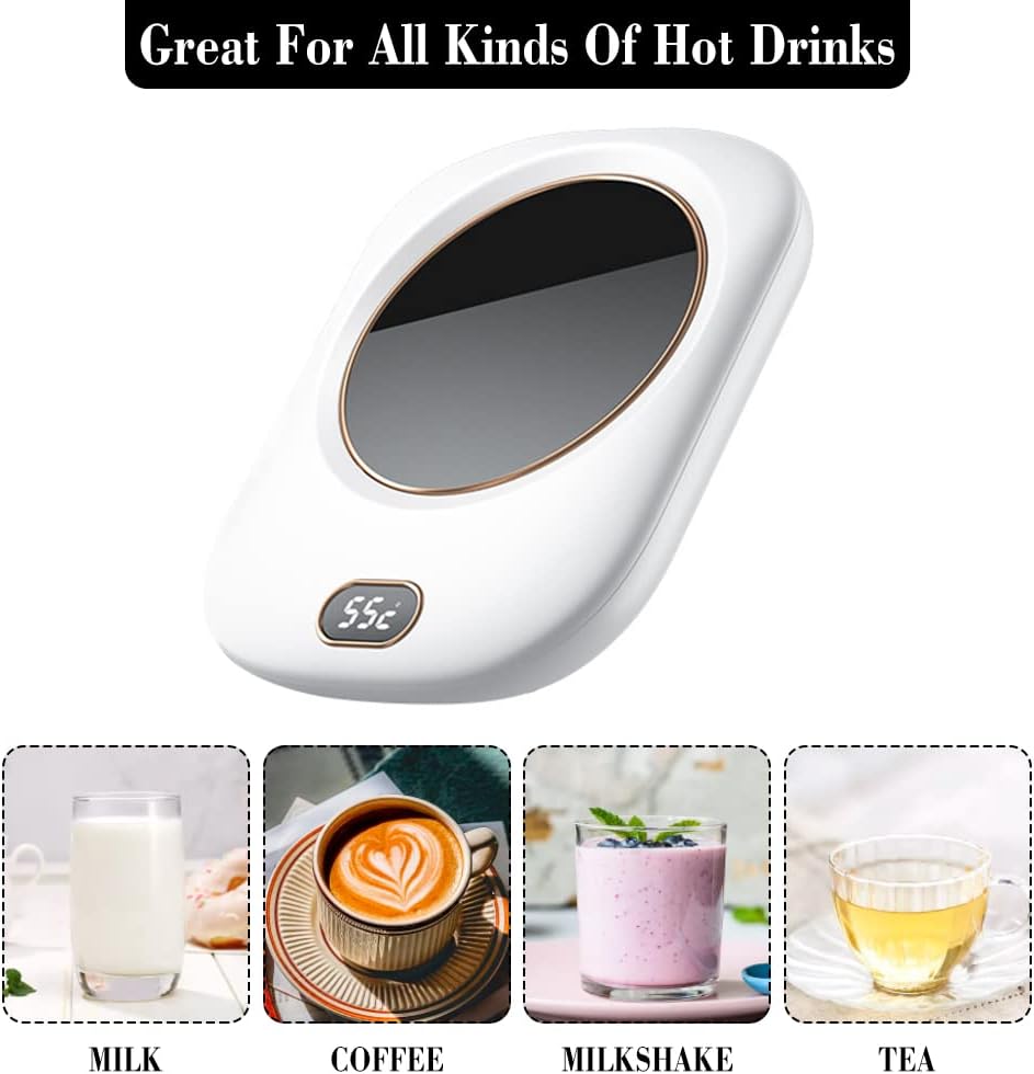 Chauffe Tasse HASAIKA USB avec 3 Températures pour Café, Thé, Lait et Chocolat – Image 3