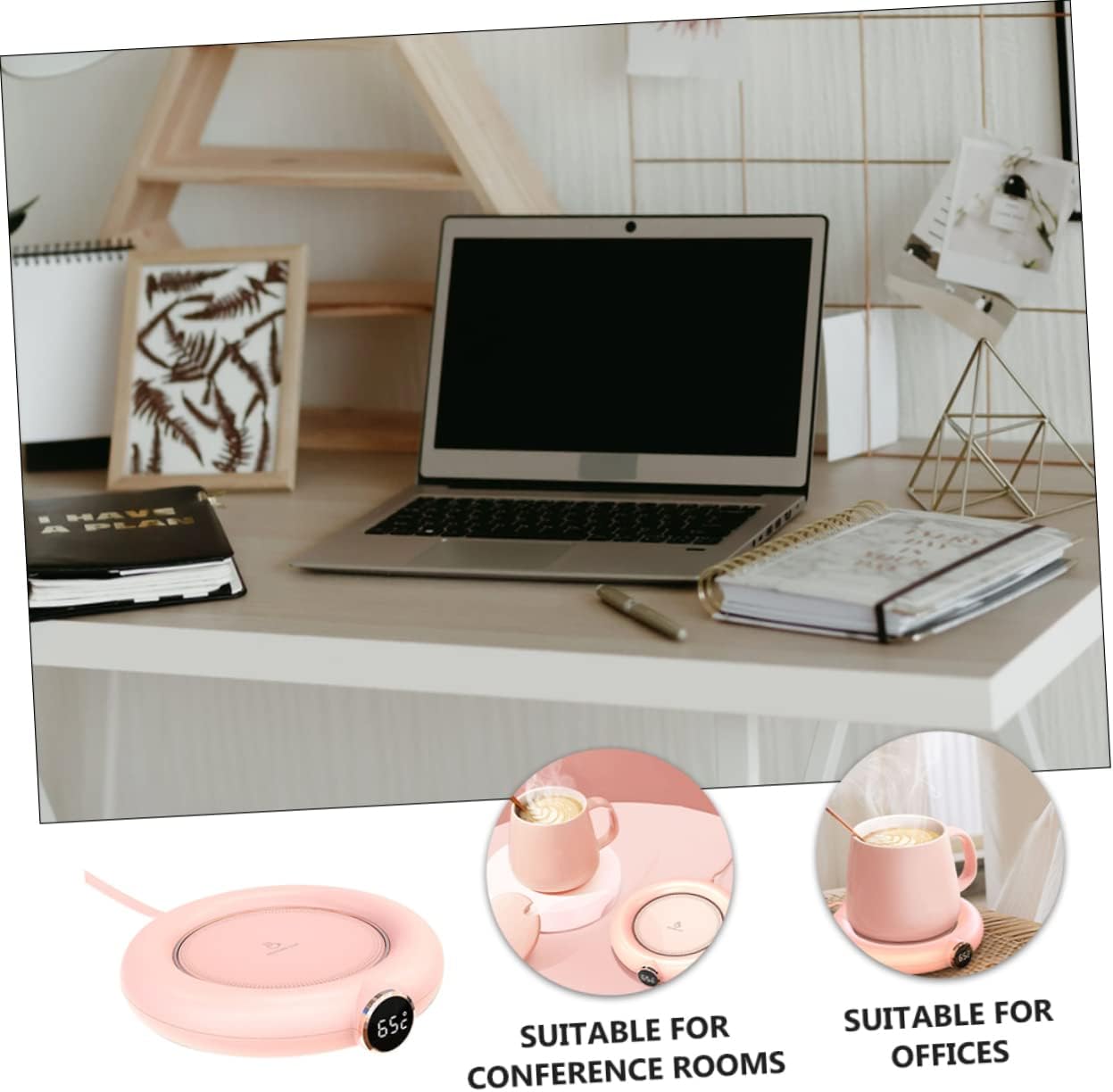 TOPBATHY Chauffe-Tasses USB 3 Pièces Électrique sans Fil – Image 9