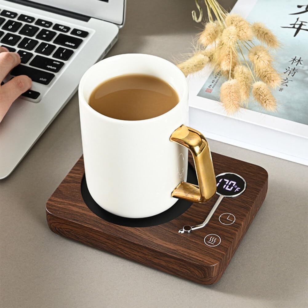 Mug Chauffant Électrique 30W avec 3 Températures et Arrêt Automatique pour Café, Thé et Chocolat Au Lait. – Image 6
