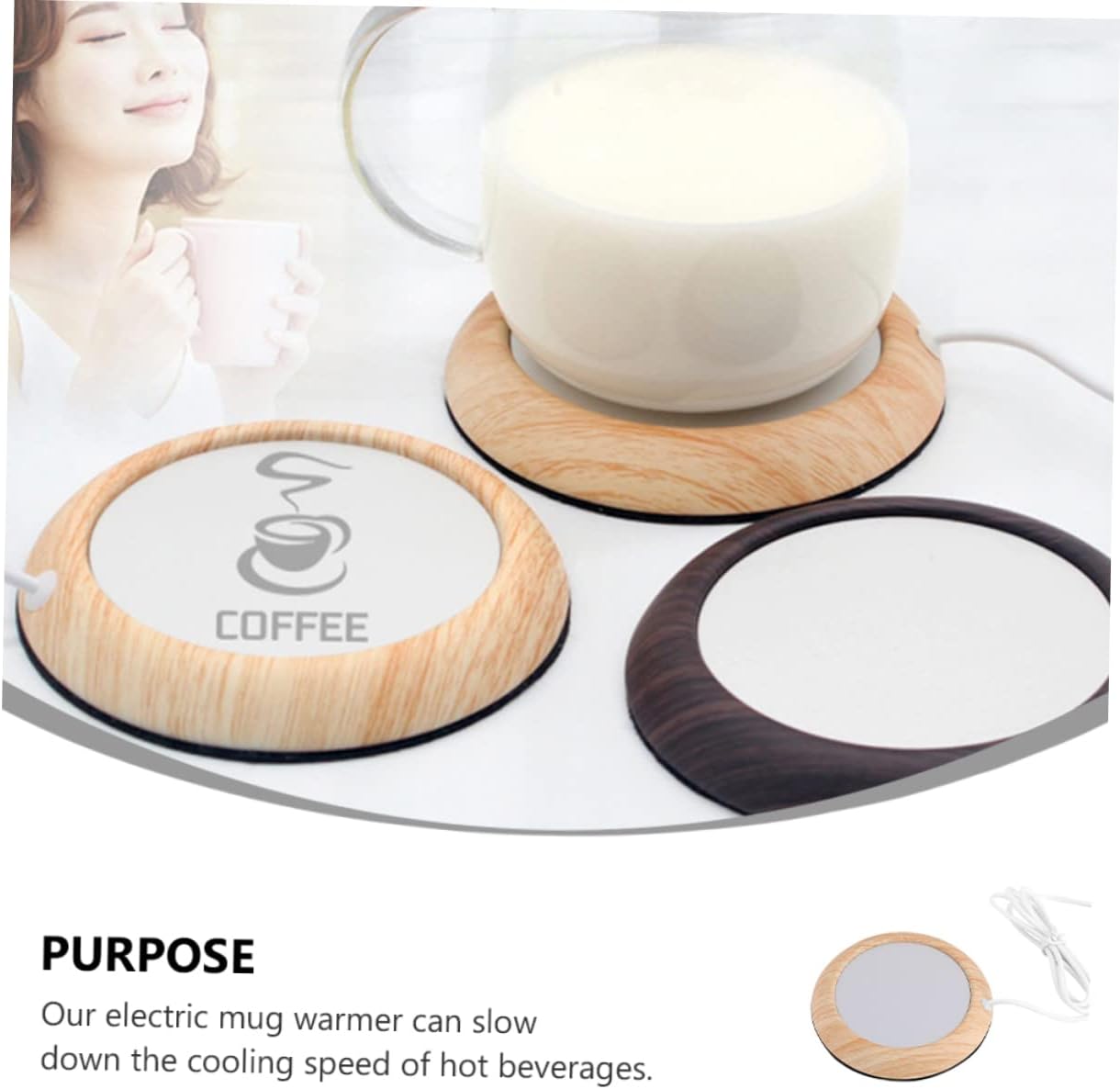 TOPBATHY Coussin Chauffant USB 2 Pièces pour Tasses et Gobelets – Image 8