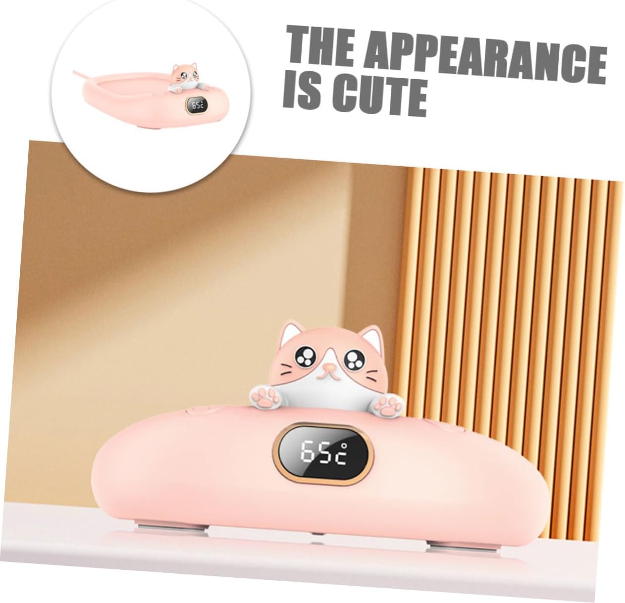 TOPBATHY Plateau Chauffant USB Réutilisable pour Mug - Chauffage Constant – Image 9