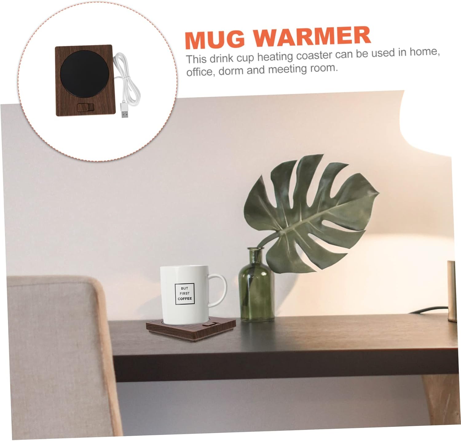 Mug Chauffant USB Thermostatique MAGICLULU pour Bureau – Image 6