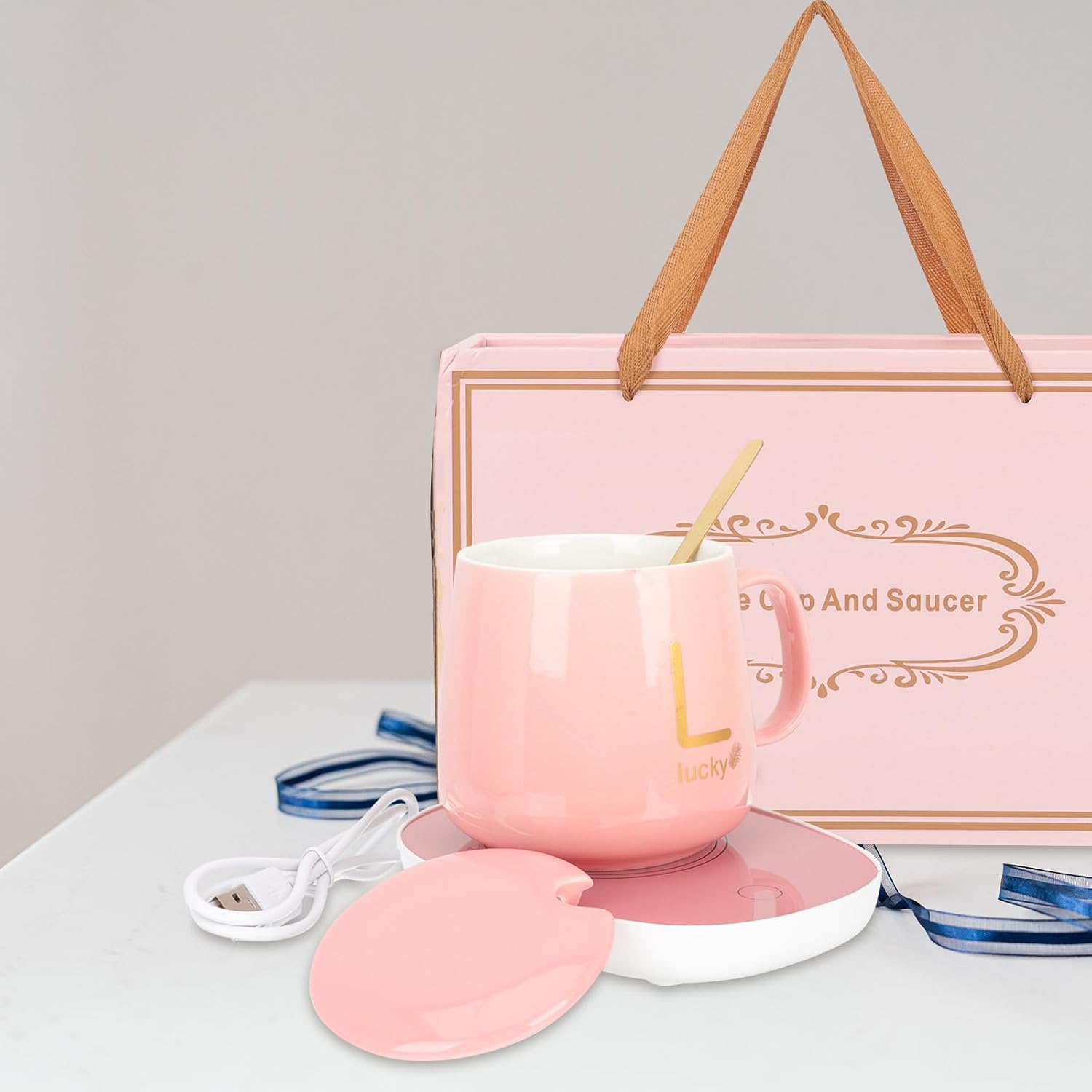 BESTonZON Chauffe-Tasse Électrique USB - Ensemble de Bureau – Image 8