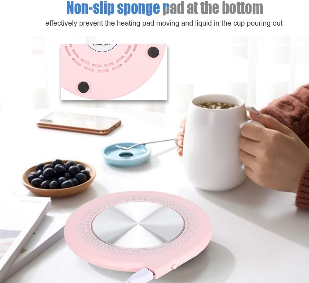 Chauffe-Tasse USB Électrique pour Café, Thé, Lait et Eau au Bureau & Maison – Image 2