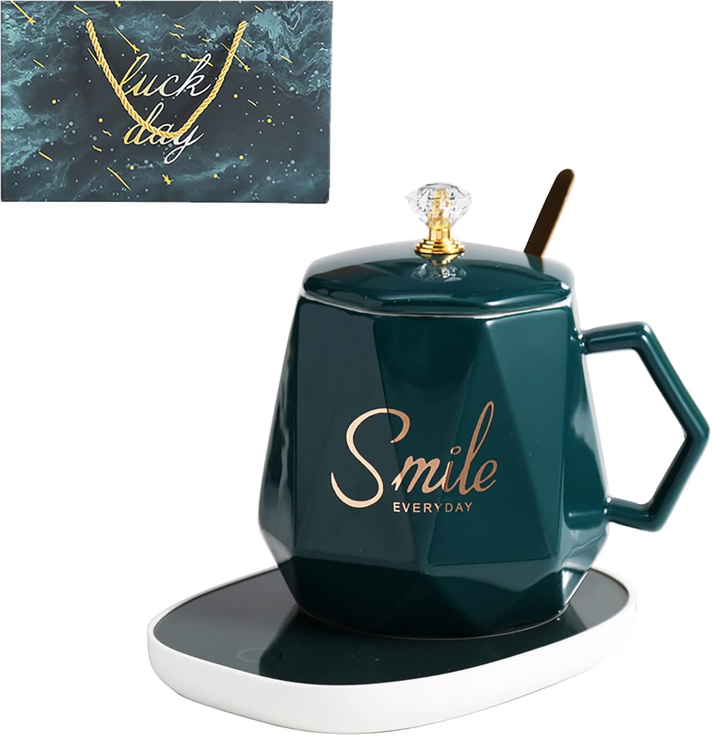 Chauffe Tasse USB 55°C avec Capteur de Gravité - Idéal pour Thé, Café et Lait au Bureau ou à Domicile – Image 7