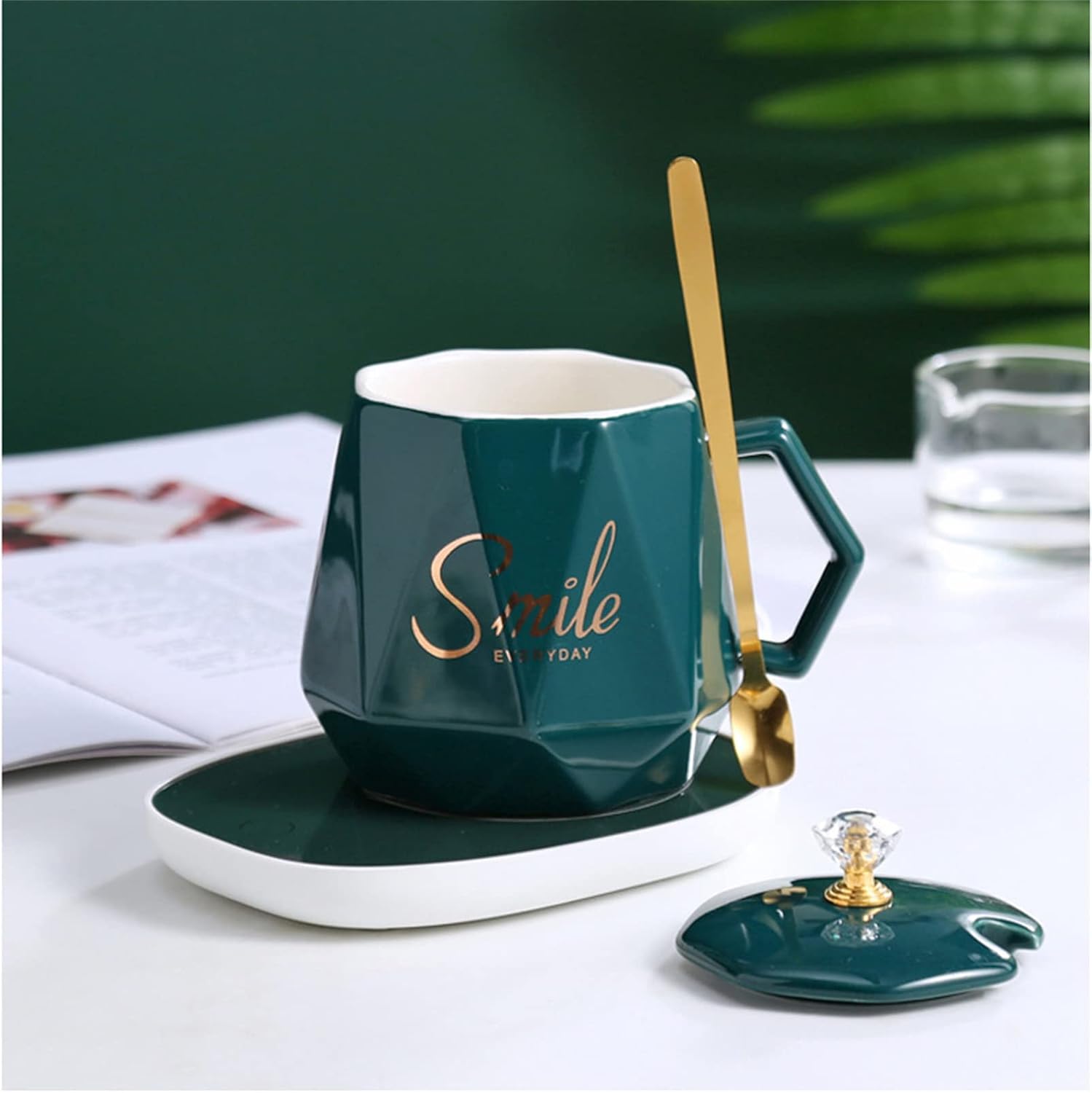 Chauffe Tasse USB 55°C avec Capteur de Gravité - Idéal pour Thé, Café et Lait au Bureau ou à Domicile – Image 4