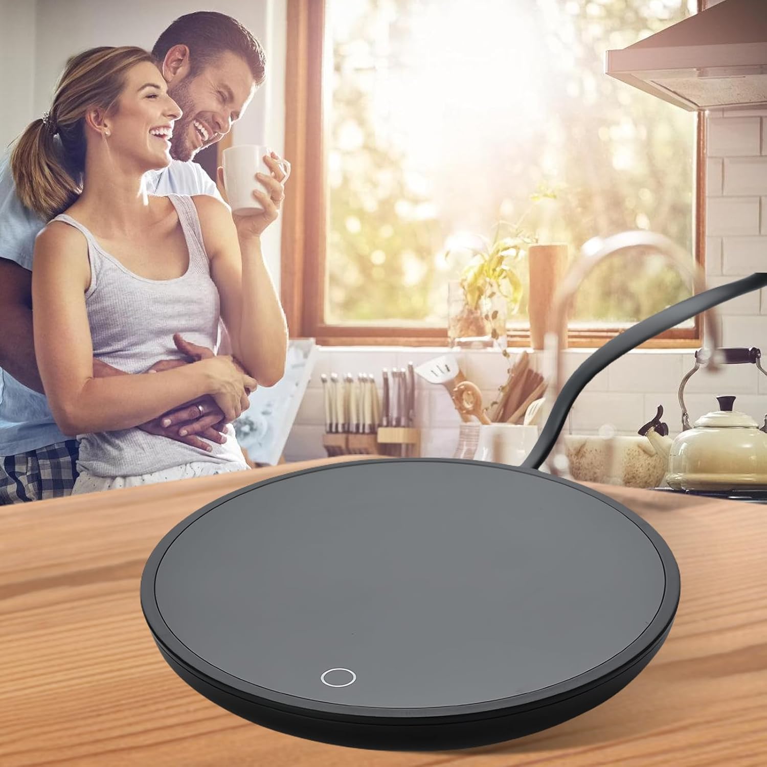 Chauffe Tasse BORDEAG avec 2 Réglages de Température pour Café, Thé, Lait et Eau – Image 3