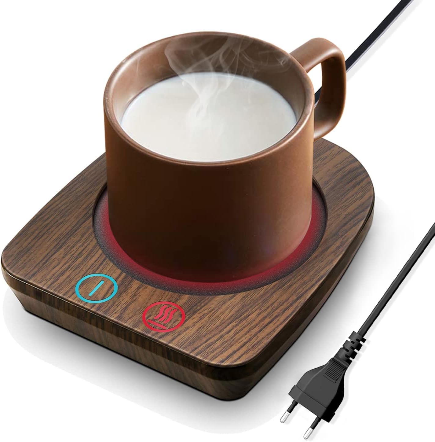 Chauffe-Café et Chauffe-Tasse 20 W avec 3 Températures et Arrêt Automatique 4h (Sans Tasse)