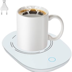 Chauffe-Tasse Aoreun Portable avec Contrôle de Température à 55 °C pour Café, Thé, Lait et Eau