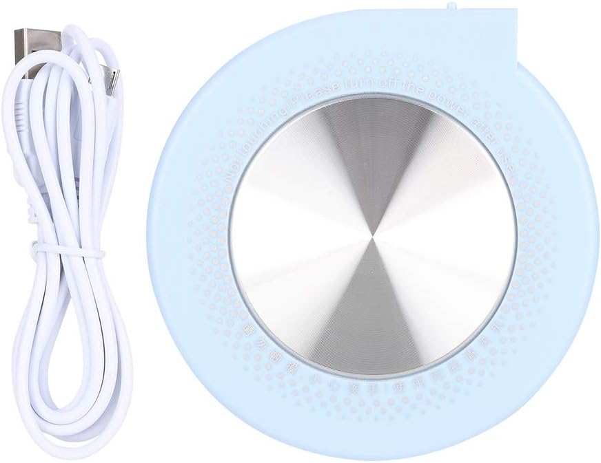 Chauffe Tasse USB 55 ℃ pour Café - Bureau et Maison (Bleu)