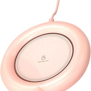 Chauffe-Tasse USB Électrique GREENADSCAPE - Coaster Thermique Rose