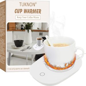 Chauffe-Tasse USB Électrique : Idéal pour Thé, Café et Lait - Cadeau Parfait pour l'Hiver !