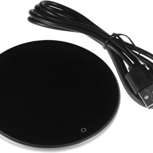 Chauffe-Tasse USB Électrique avec Sous-Verre Thermostatique en Métal pour Thés et Boissons.