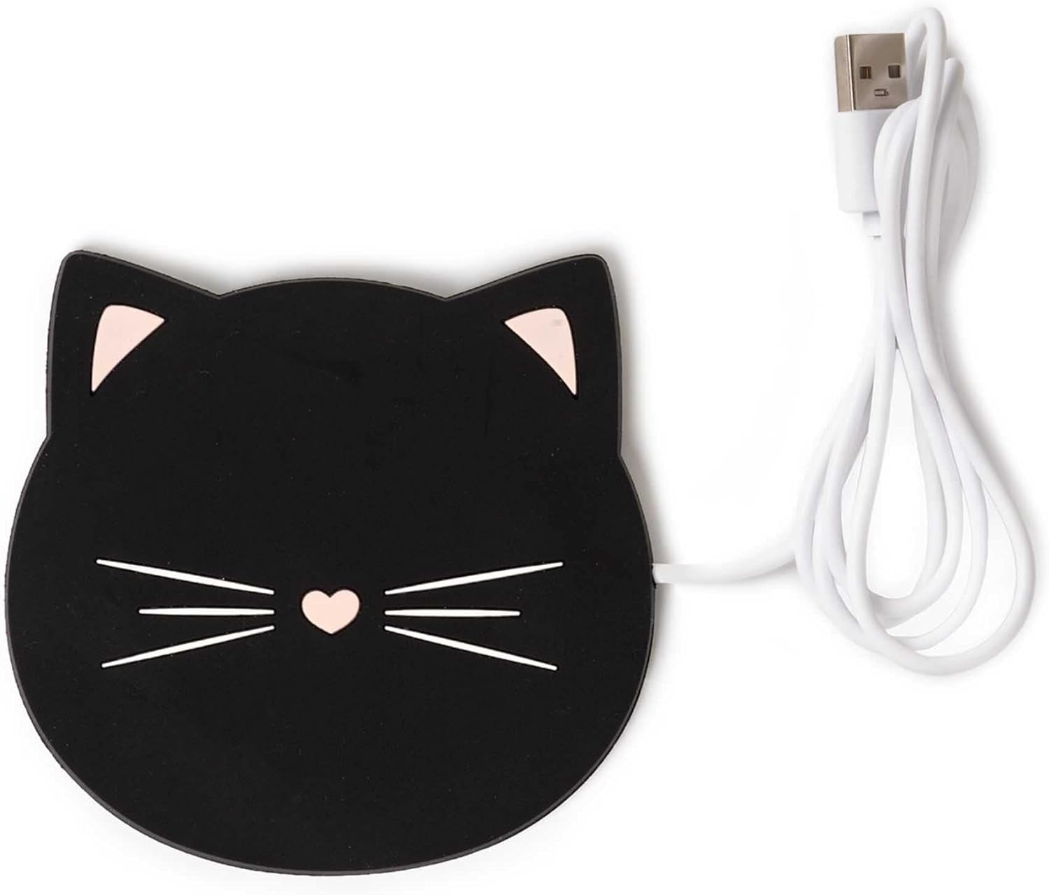 Chauffe-tasse USB Legami - Garde au Chaud, 9,2x9,7 cm, Thème Cookie et Chat