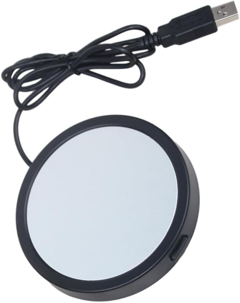 Coussin Chauffant USB pour Tasses et Biberons - Thermostatique Noir