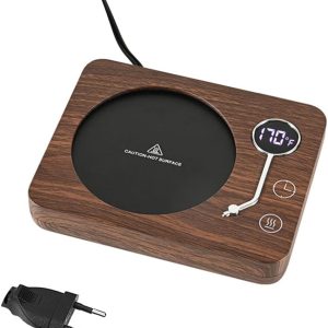 Mug Chauffant Électrique 30W avec 3 Températures et Arrêt Automatique pour Café, Thé et Chocolat Au Lait.