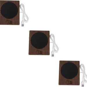 Mug Chauffant USB 3 Pièces - Sous-Verre Thermostatique pour Café et Lait