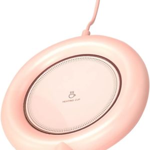 PRETYZOOM 2 Pièces - Sous-Verre Chauffant USB pour Tasses et Théières