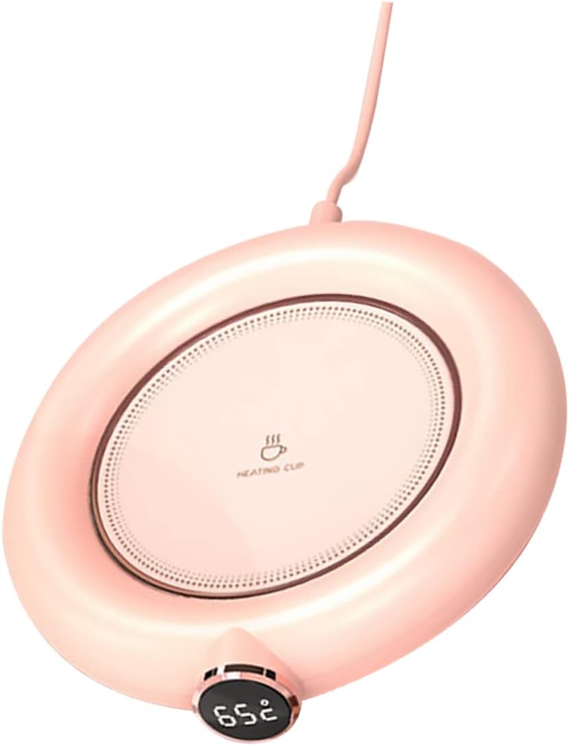 PRETYZOOM 2 Pièces - Sous-Verre Chauffant USB pour Tasses et Théières