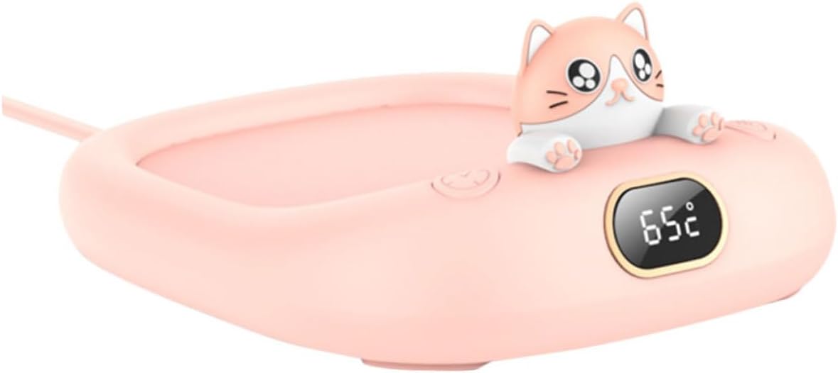 TOPBATHY Plateau Chauffant USB Réutilisable pour Mug - Chauffage Constant